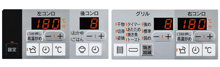 操作パネル